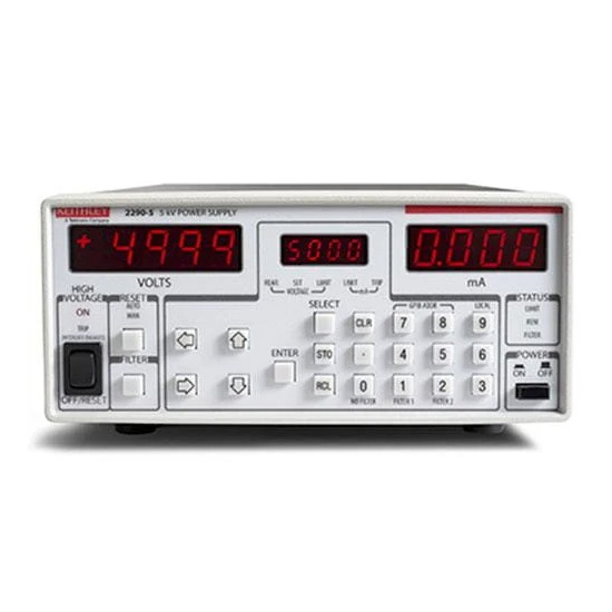 Keithley 2290 系列高压直流电源