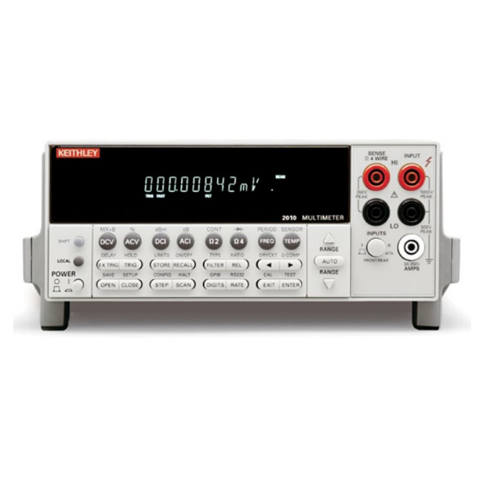 Keithley 2010 系列：配有扫描功能的 7½ 位万用表