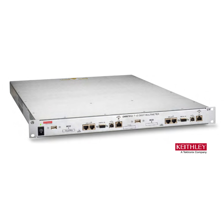 DMM7512 双通道 7½ 位采样万用表