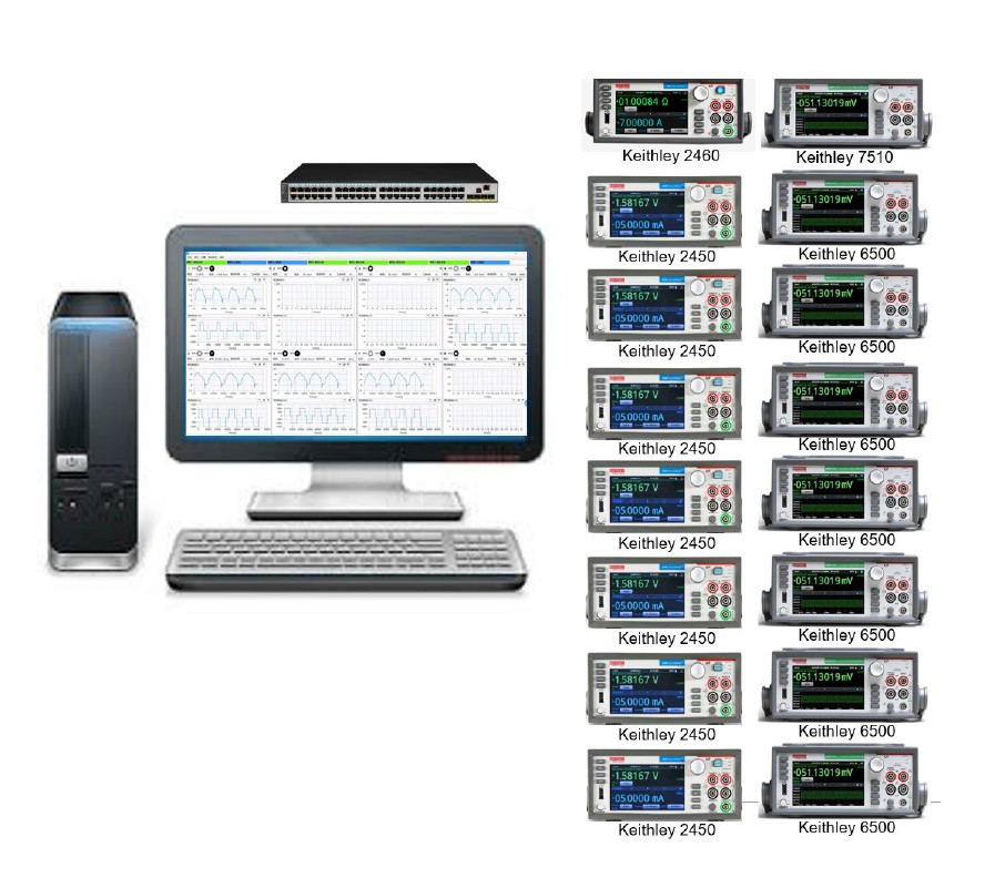 Keithley电池充放电测试系统