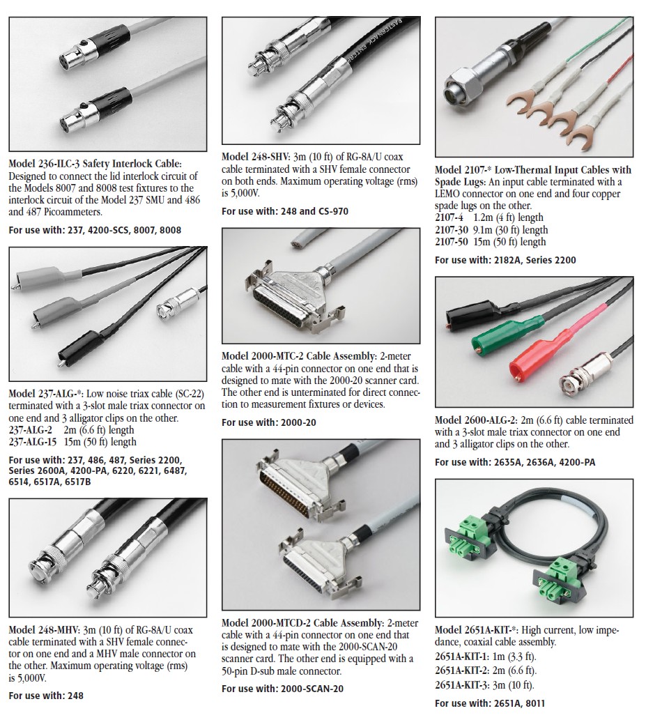 Keithley Cable（三同轴线缆）