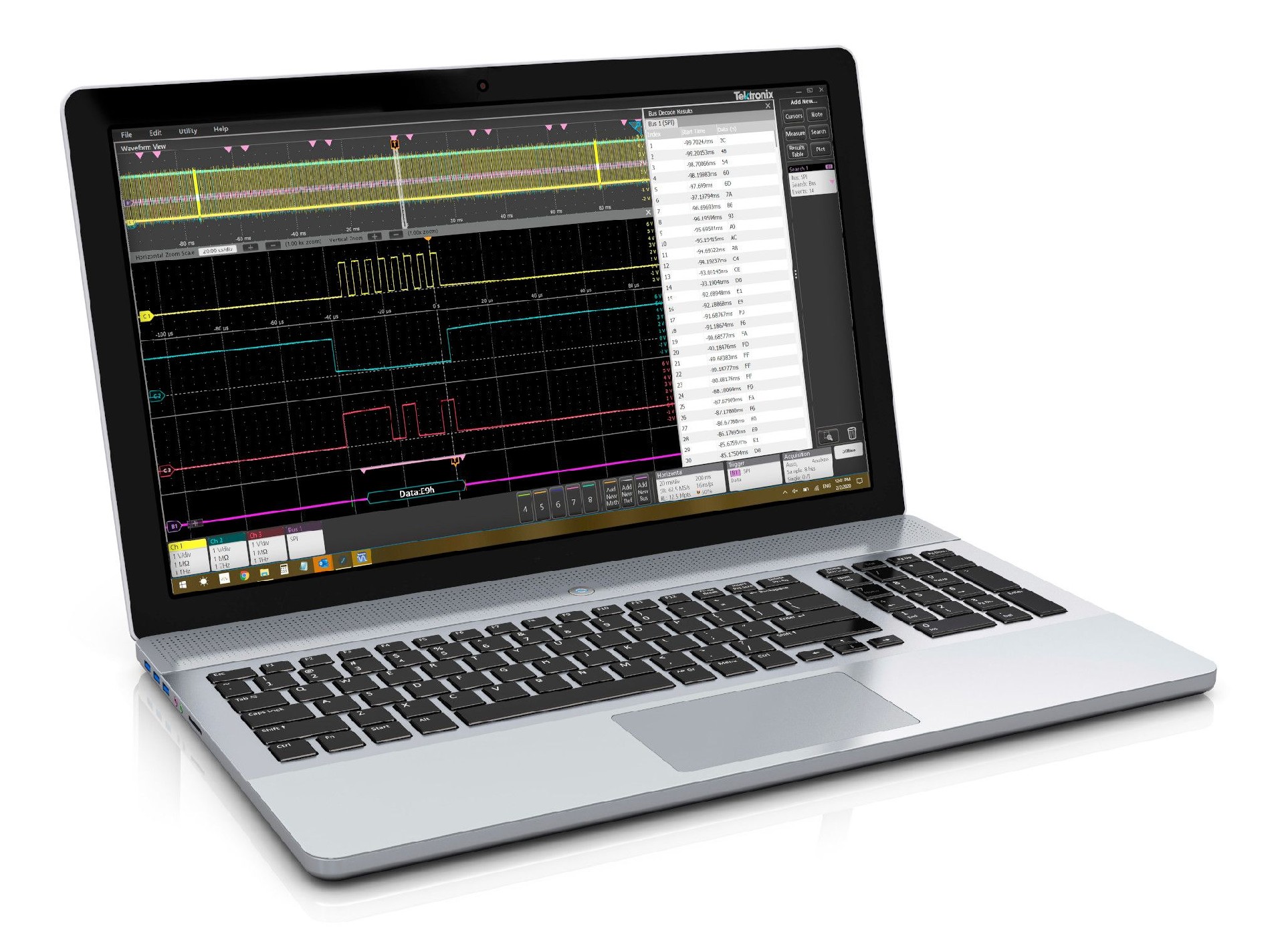Tektronix TekScope PC 软件